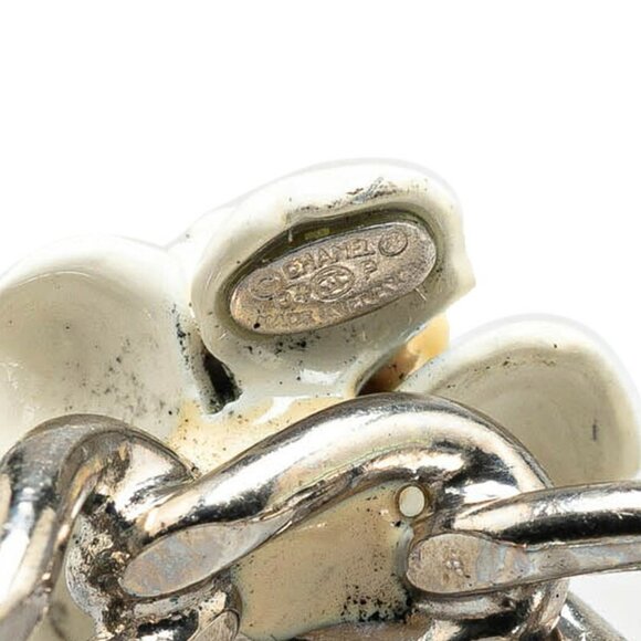 CHANEL White Coco Mark Ring - Picture 4 of 5